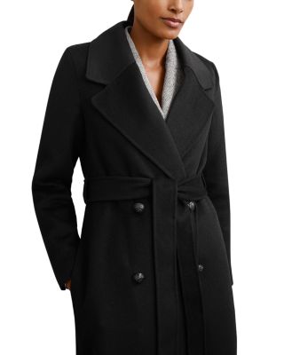 Faux Fur Collar Coat