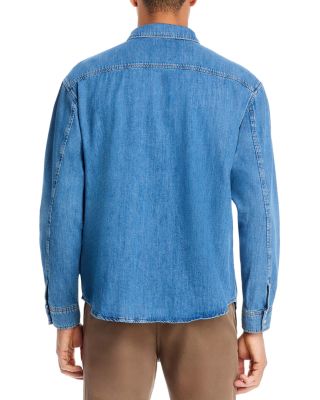 Classic Long Sleeve Denim Shirt