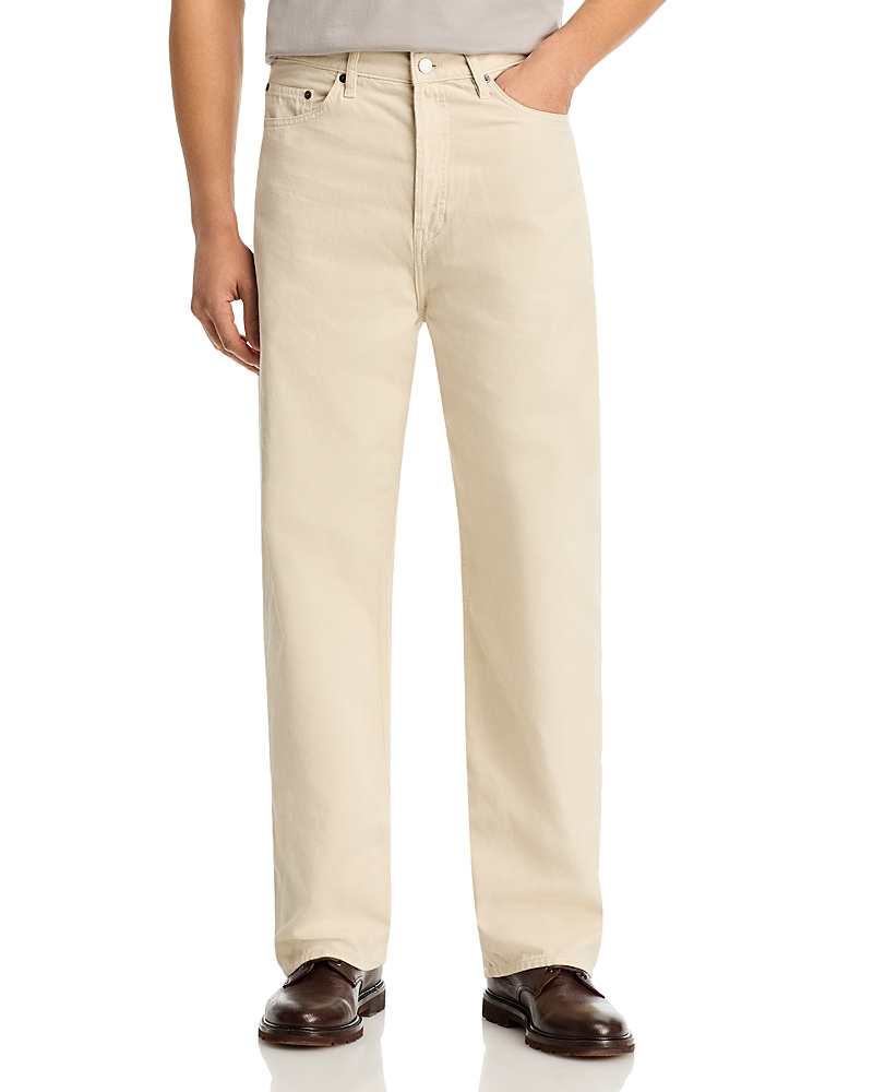 Frame Baggy Fit Jeans in Off White