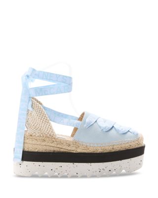 Women's Gaia Platform Ankle Wrap Espadrilles