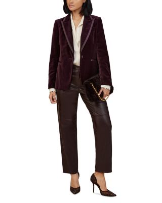 Petite Velvet Jacket 