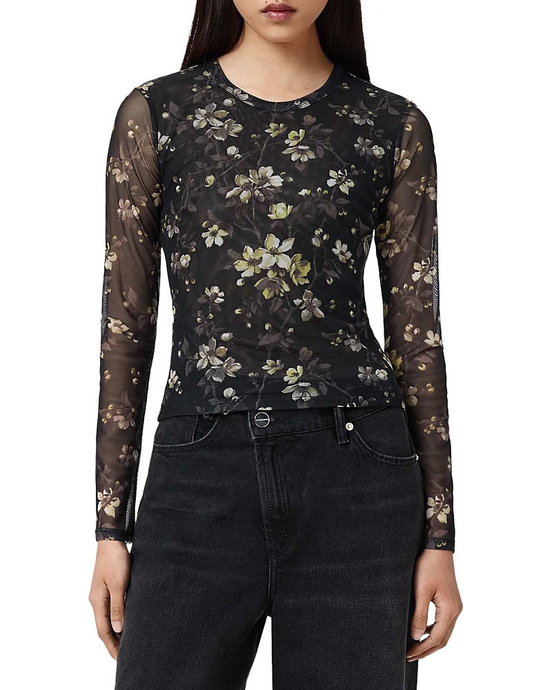 Allsaints Ellie Mesh Top