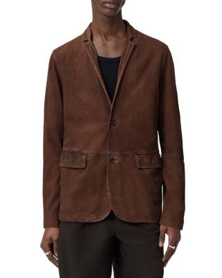 Monet Waxed Suede Regular Fit Blazer