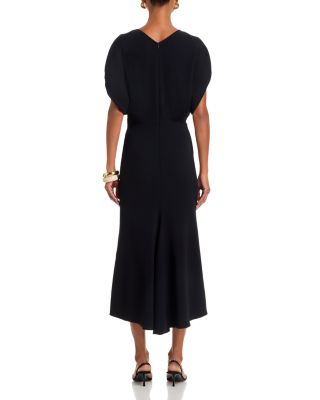 Blouson Midi Dress