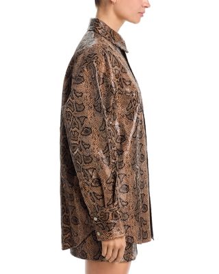 Astra Long Sleeve Snakebite Jacket