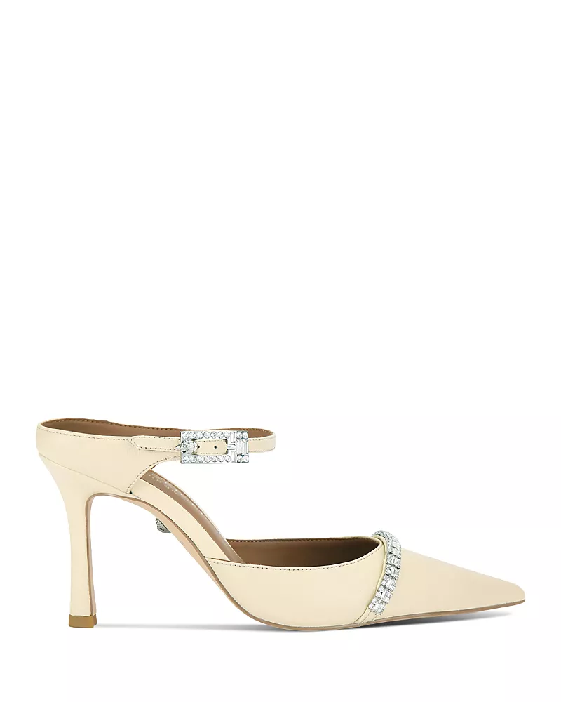 Kurt Geiger London Women's Strass Pointed Toe Mules