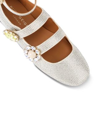 Women's Ornate Gladiator Ballet Flats