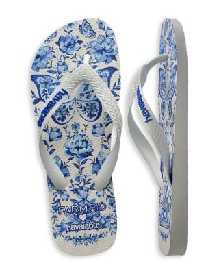 Women's FARM Rio Porcelain Garden Flip Flop Sandals