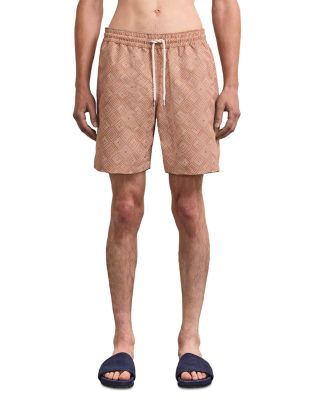 Santos Madeira Print 4.5" Swim Shorts