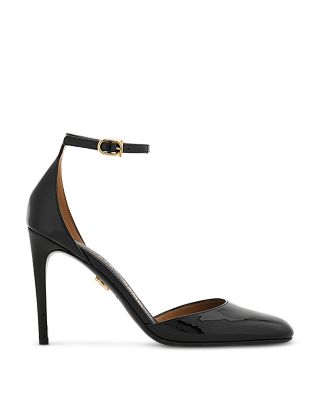 Women's Leather Stiletto Pumps