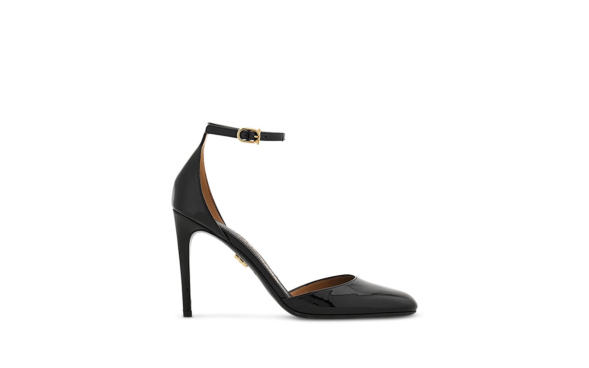 Leather Stiletto Pumps