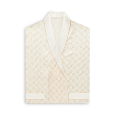 Seashells Silk Dressing Gown