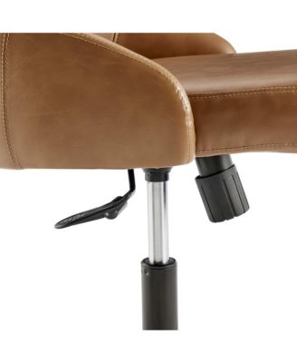 Designate Swivel Faux Leather Office Chair