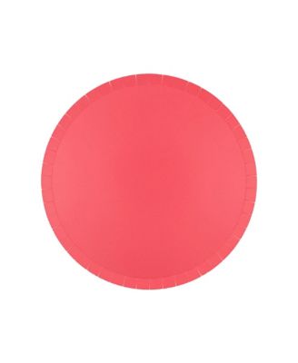 Solid Shade Colors,  Paper Party Dessert Plates, Set of 8