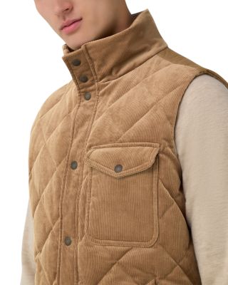 Quilted Corduroy Vest