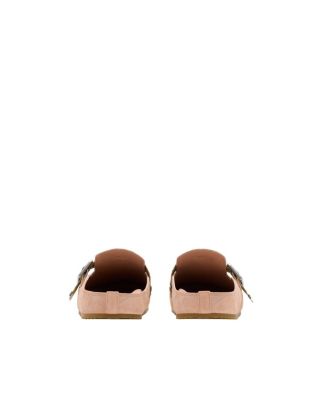 Women's Check Suede Urchin Clogs