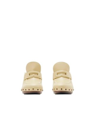 Women's Leather Potter Clogs