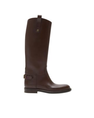 Women's Leather Cavalier Boots
