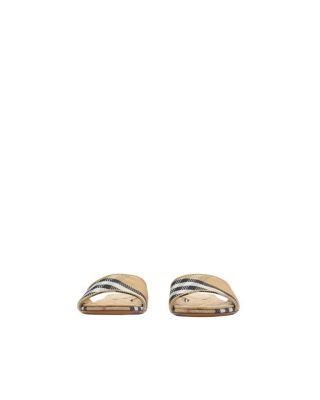 Women&#39;s Check Sloane Slides