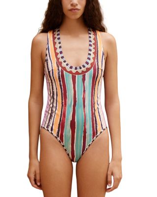 Michelle Scoop Neck Swimsuit