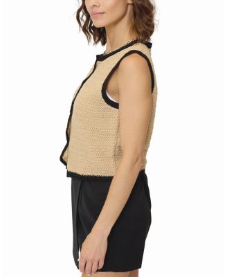  Women's Rose Scallop Edge Tank