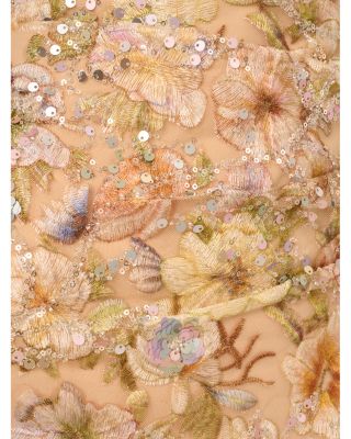 Novelty Mesh Long Dress