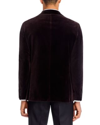 Velvet Satin Peak Slim Fit Dinner Jacket