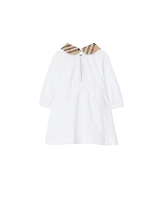  Unisex Check Cotton Dress with Bloomers - Baby