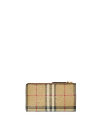 Medium Check Bifold Wallet
