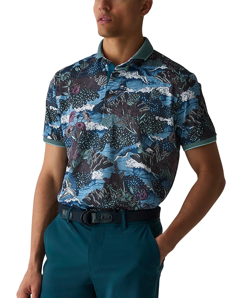 Greyson Clothiers In The Waves Polo In Multi