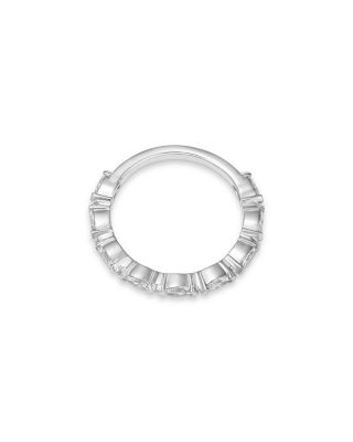 Luxe Collection Certified Lab Grown Diamond Marquise Band in 14K White Gold, 0.47 tcw