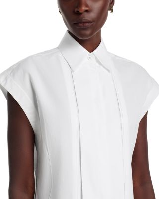 Bireny Cap Sleeve Blouse