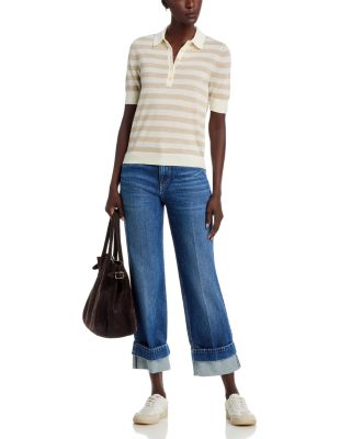 Fidenka Wool Polo Top