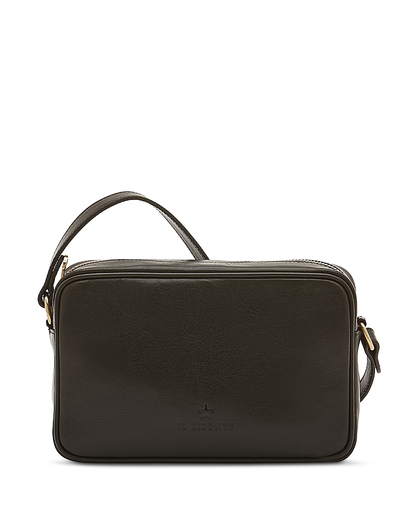 Il Bisonte Oliveta Leather Camera Crossbody