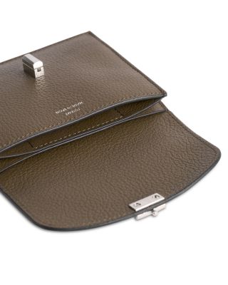 Pebbled Leather Card Holder