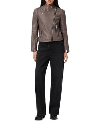 Raul Leather Biker Jacket