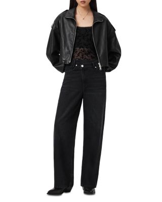 Charli Flocked Lace Bodysuit