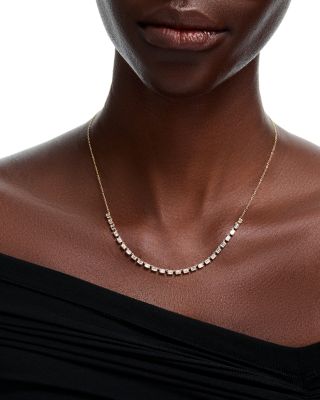 Luxe Collection Certified Lab Grown Diamond Necklace in 14K Yellow Gold, 3.0 tcw