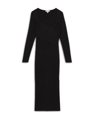 Sophia Knitted Wrap Dress