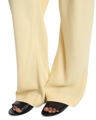 Crepe Bias Cut Pants