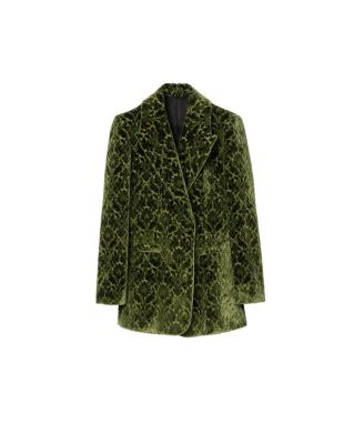 Baroque Velvet Blazer