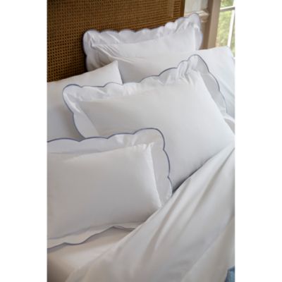 Limana Scalloped Standard Pillowcase, Pair