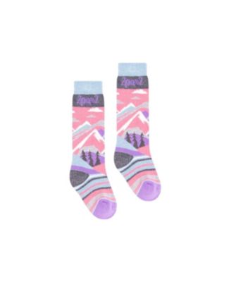 Girls' Winter Ski Socks with Merino Wool - Baby