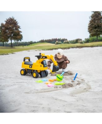  CAT Foot to Floor 1-Seater Push Ride-On for Kids - Ages 2-4