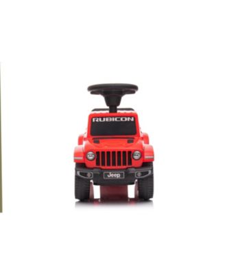  Jeep Rubicon 1-Seater Push Car for Kids - 1-3 - Ages 2-4