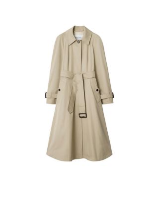  Long Gabardine Ellingham Fit and flare Car Coat