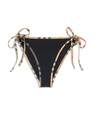 Starla Check Trim Bikini Bottom