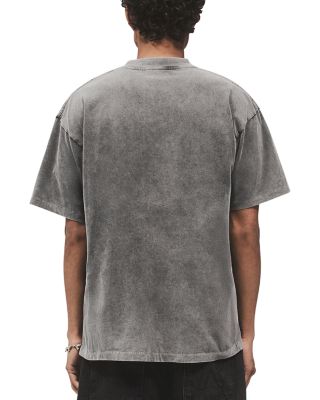 Embroidered Serif Logo Tee