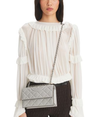 Small Fleming Leather Shoulder Bag