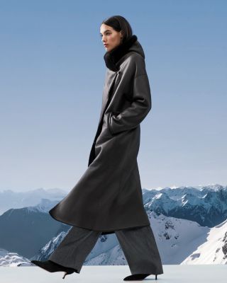  Reversible Nappa Shearling Coat